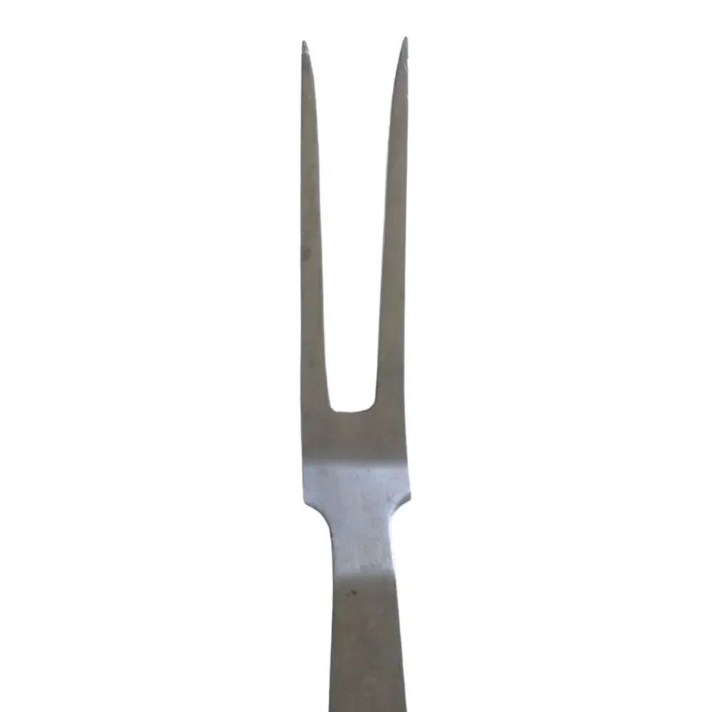 Vernco Meat Fork Carving Hi Cv Stainless Steel Japan Hand Honed Black Angus Mcm.